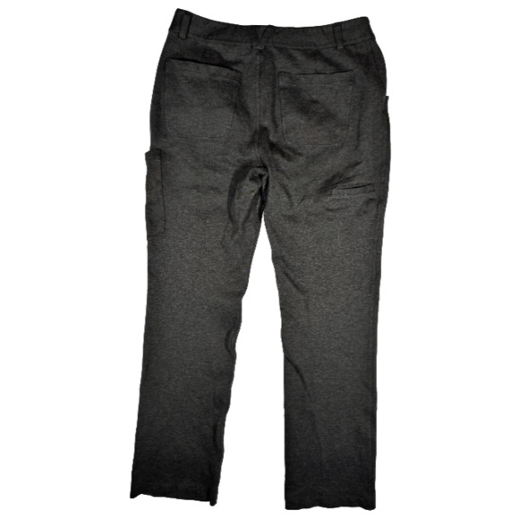 Duluth Trading Company Gray Knit Straight Leg Pants - Picture 2 of 4